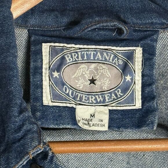 A&W Restraunt Las Vegas Convention 1996 Denim Jacket Brittania Outerwear RARE - Picture 4 of 12